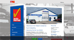 Desktop Screenshot of km-autoservice.dk